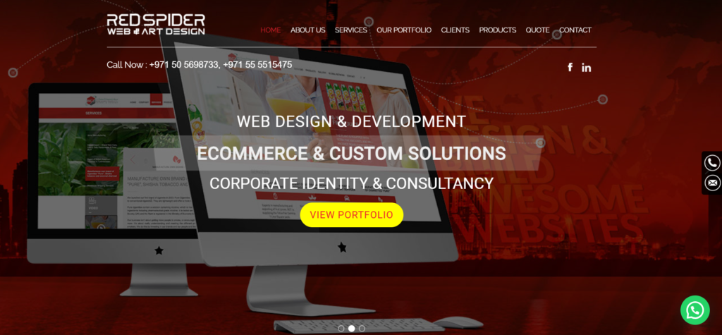 Red Spider website design company in dubai