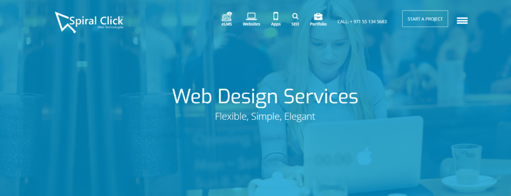 Spiral Click web design company in dubai