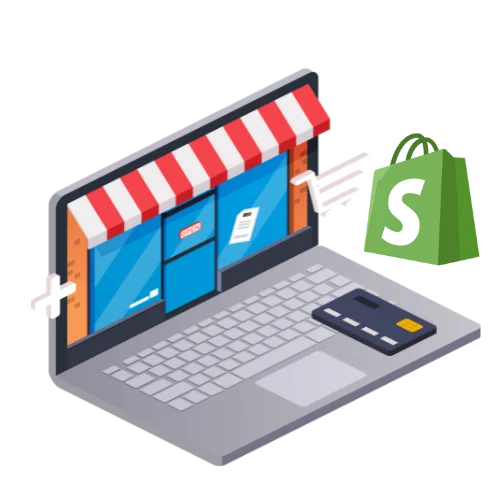 shopify website for ecommerce business with modern design secure checkout and responsive user experience across all devices - A-one web design