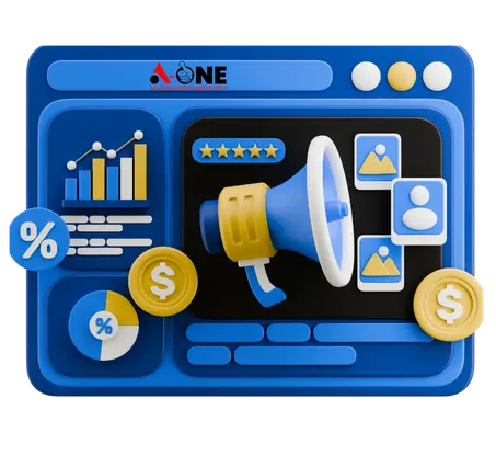Digital marketing agency in Abu Dhabi providing SEO, Google Ads, and online marketing services for business growth - A-one web design
