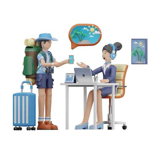 travel agency crm software dashboard for managing bookings, clients, and travel inquiries - A-one travel crm