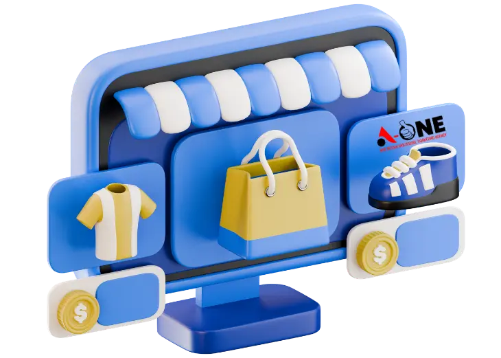 Professional eCommerce website development company in Dubai creating modern online stores for businesses across the UAE - A-One web design