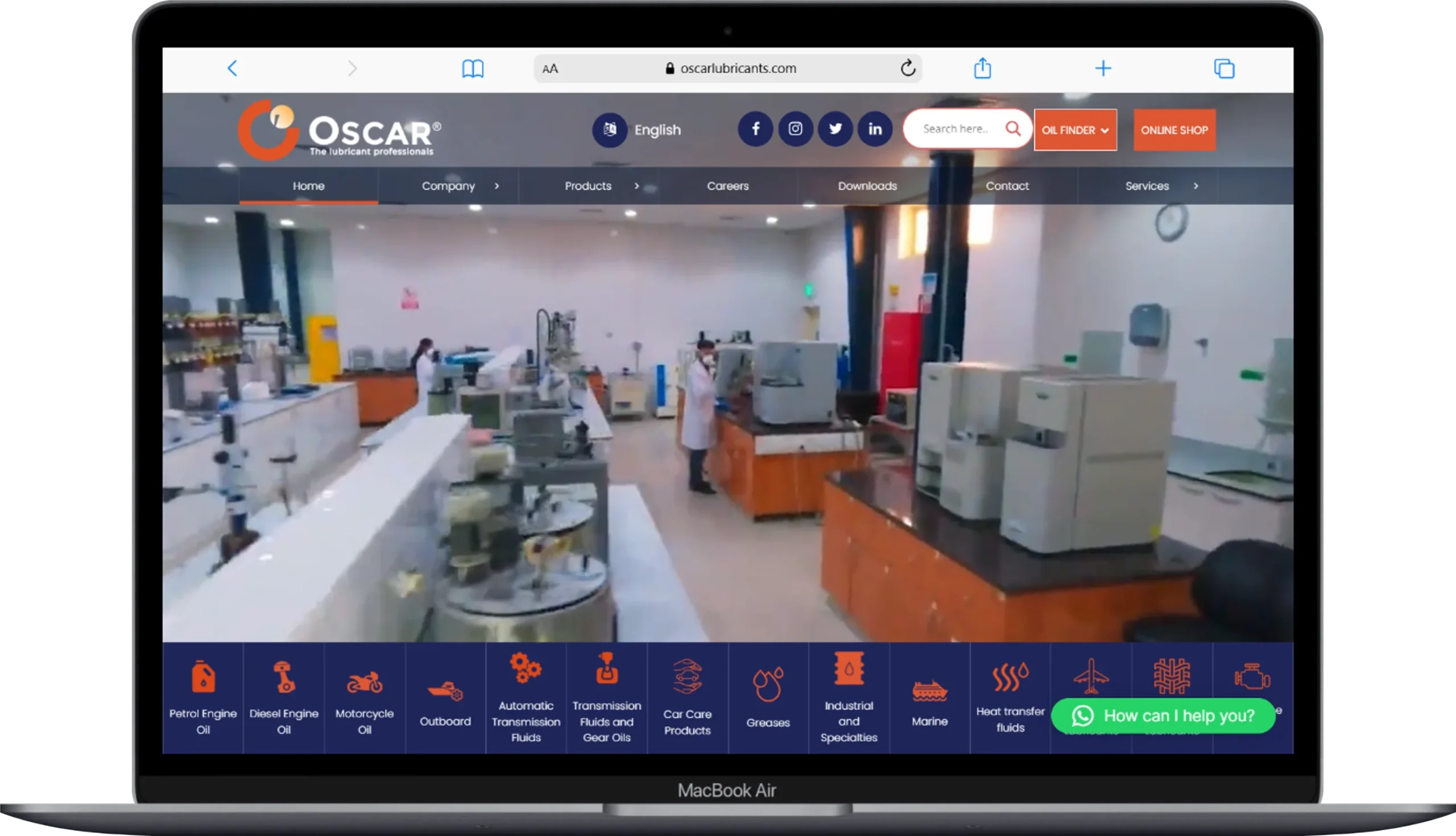 oscarlubricantscom - A-One web design