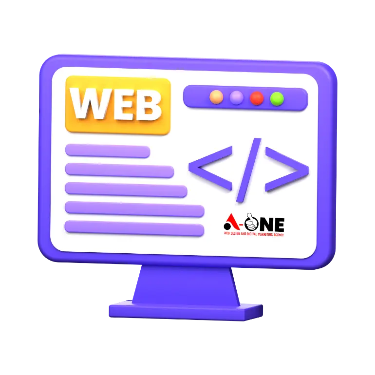 Website development company in Al Ain offering custom website design, responsive web development, and SEO-friendly websites for businesses - A-One web design