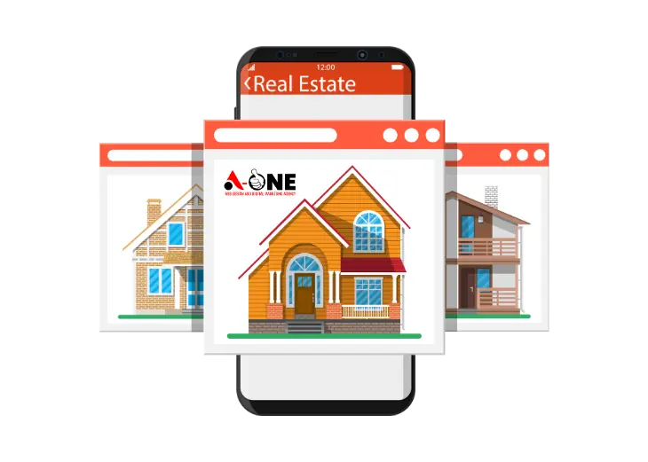 Real estate website design for property agencies in Dubai - A-One web design